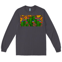 Smoke sunflowers and cactus license plate Long Sleeve Tee - Artiststas