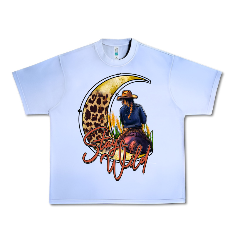 Stay Wild Moon Cowgirl Urban Heavy Tee by RacoonDesign | Teevron