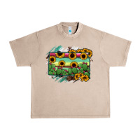 French Oak south Dakota State Map Urban Heavy Tee - RanaPortraitStore