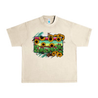 Sandshell south Dakota State Map Urban Heavy Tee - RanaPortraitStore