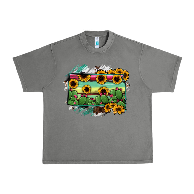 South Dakota State Map Urban Heavy Tee by RanaPortraitStore | Teevron