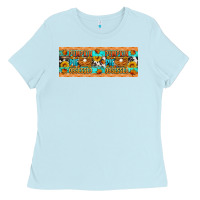 Baby Blue Pumpkin Pie Obsessed Ladies Tee - Artiststas
