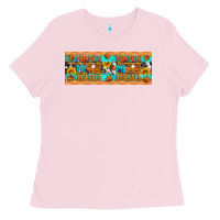 Bubblegum Pink Pumpkin Pie Obsessed Ladies Tee - Artiststas