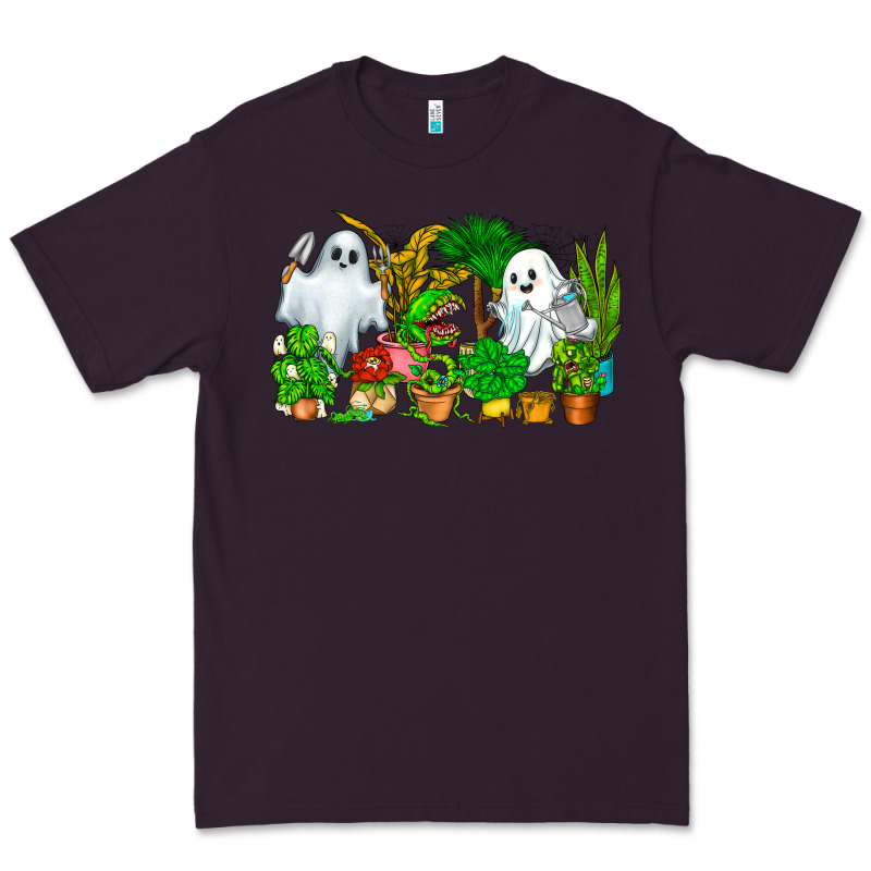Spooky Plants Premium Tee by CowhideDigitalArt | Teevron