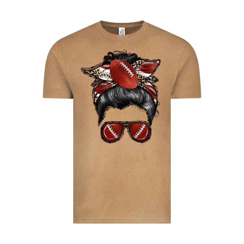 Football Mom Vintage Tee by RacoonDesign | Teevron