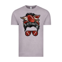 Vintage Zinc football mom Vintage Tee - RacoonDesign