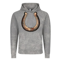 Cloud Rock western horseshoe Vintage Hoodie - BarkalooDesign