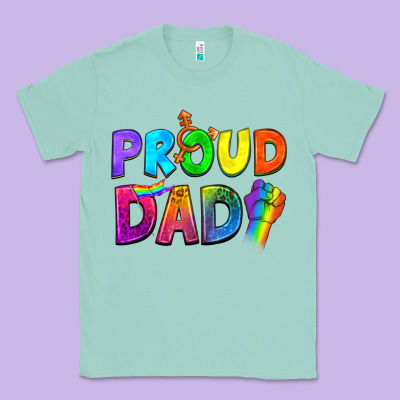 Western Proud Dad Classic Tee Designed By Bundleandbundleshop