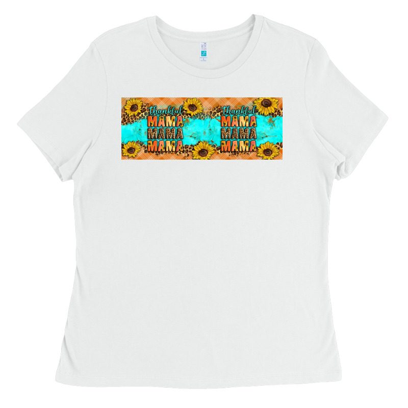 Thankful Mama Mama Mama Ladies Tee by Artiststas | Teevron