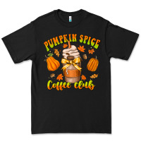 Black pumpkin spice coffee club Premium Tee - CowhideDigitalArt