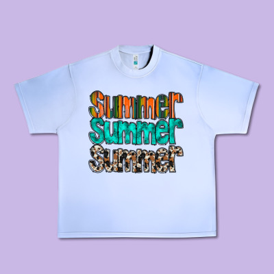 Summer Western Urban Heavy Tee Designed By Racoondesign
