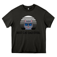 Asphalt Best Cat Dad Ever Heavy Core Tee - Bettercallsaul