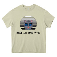 Mossy Best Cat Dad Ever Heavy Core Tee - Bettercallsaul