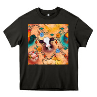 Asphalt western farm animals seamless pattern Heavy Core Tee - BundleAndBundleShop