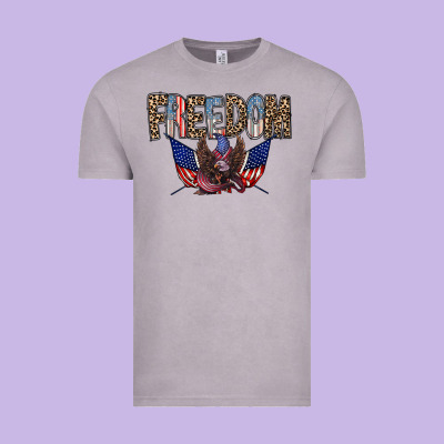 Freedom Vintage Tee Designed By Racoondesign