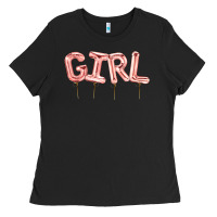 Girl Balloon Ladies Tee | Teevron