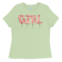 Matcha Girl balloon Ladies Tee - Artiststas