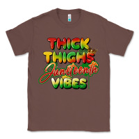 Chestnut thick thighs juneteenth vibes Classic Tee - FaDigitalArtStudio