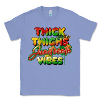 Colony Blue thick thighs juneteenth vibes Classic Tee - FaDigitalArtStudio