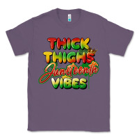 Lavender thick thighs juneteenth vibes Classic Tee - FaDigitalArtStudio