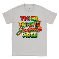 Moon Dust thick thighs juneteenth vibes Classic Tee - FaDigitalArtStudio
