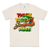 Natural thick thighs juneteenth vibes Classic Tee - FaDigitalArtStudio
