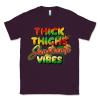 Plum thick thighs juneteenth vibes Classic Tee - FaDigitalArtStudio