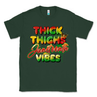 Sports Green thick thighs juneteenth vibes Classic Tee - FaDigitalArtStudio