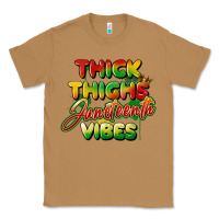 Toasted Coconut thick thighs juneteenth vibes Classic Tee - FaDigitalArtStudio