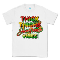 White thick thighs juneteenth vibes Classic Tee - FaDigitalArtStudio