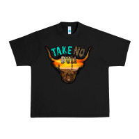 Black take no bull Urban Heavy Tee - RacoonDesign