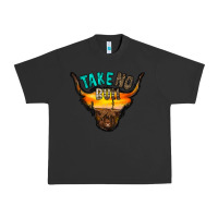 Pigment Black take no bull Urban Heavy Tee - RacoonDesign