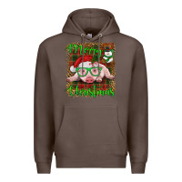 Coffee merry christmas baby pig Premium Hoodie - RanaPortraitStore