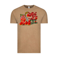 Vintage Coffee hot mom summer watermelon Vintage Tee - RacoonDesign