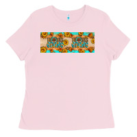 Bubblegum Pink Thanksgiving Ladies Tee - Artiststas