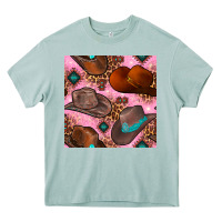 Western Cowboy Hat Seamless Pattern Heavy Core Tee | Teevron