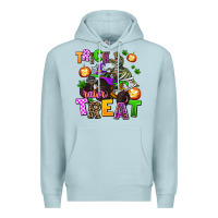 Blue Mist trick rawr treat Premium Hoodie - AdoDesignShop