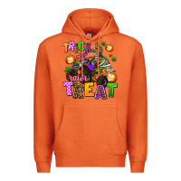 Carrot trick rawr treat Premium Hoodie - AdoDesignShop