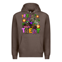 Coffee trick rawr treat Premium Hoodie - AdoDesignShop