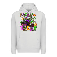 Dove Grey trick rawr treat Premium Hoodie - AdoDesignShop