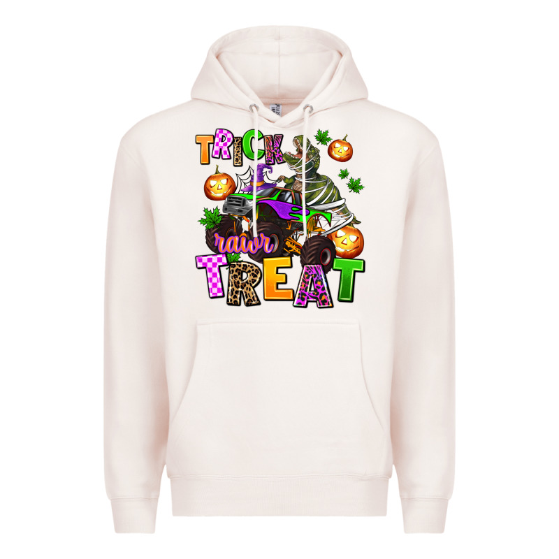 Trick Rawr Treat Premium Hoodie by AdoDesignShop | Teevron