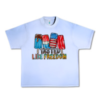 Grape Ice tasted like freedom Urban Heavy Tee - RacoonDesign