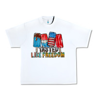 White tasted like freedom Urban Heavy Tee - RacoonDesign