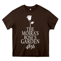 Chocolate Brown The Moira's Rose's Garden Heavy Core Tee - Bettercallsaul