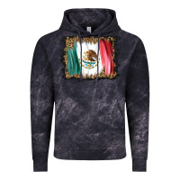 Cloud Black distressed mexico flag Vintage Hoodie - BarkalooDesign