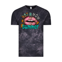 Cloud Black hot mom summer Vintage Tee - RacoonDesign