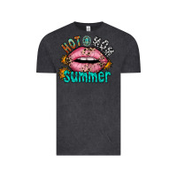 Vintage Black hot mom summer Vintage Tee - RacoonDesign