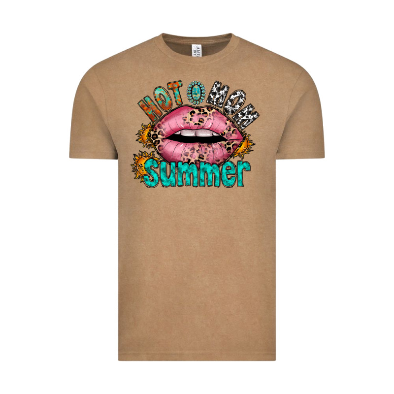 Hot Mom Summer Vintage Tee by RacoonDesign | Teevron