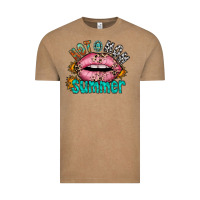Vintage Coffee hot mom summer Vintage Tee - RacoonDesign