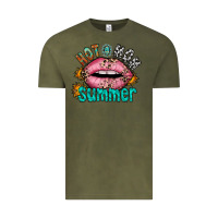 Vintage Olive hot mom summer Vintage Tee - RacoonDesign